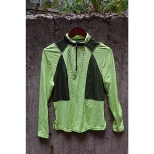 Jamie Sadock Lime Green Performance Top - Size M